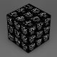 Oktató rubik kocka - kémia vegyjelek