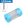 Rugalmas elektromos fúró porvédő, 110 mm - - Kék