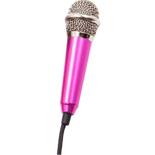 Mini hordozható mikrofon Rózsaszín