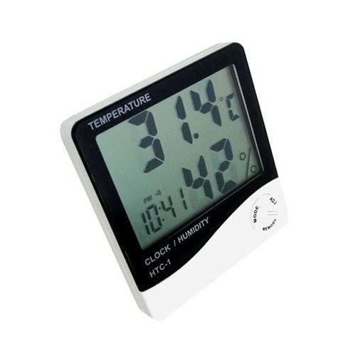 Digitális időjárás állomás hőmérő hőmérséklet páratartalom mérő asztali óra