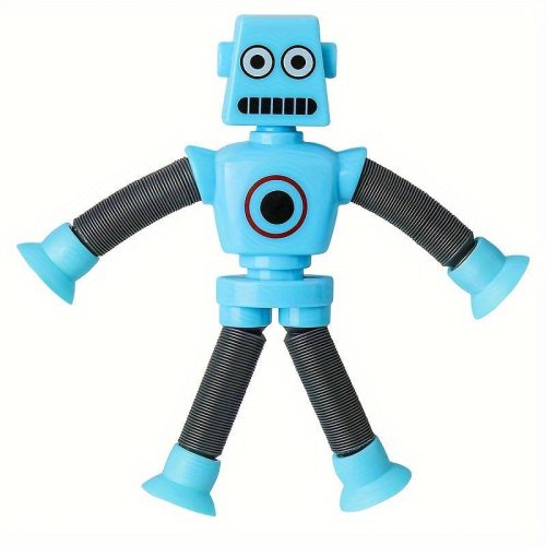 Nyúlánk tapadókorongos Robot - Kék