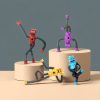 Nyúlánk tapadókorongos Robot - Kék