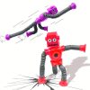 Nyúlánk tapadókorongos Robot - Kék